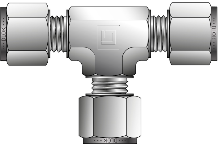 Union Tee (For Metric Tube)